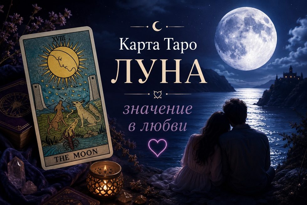 карта Таро Луна