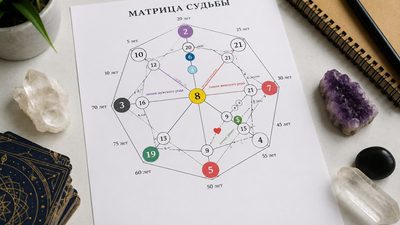 линия денег в матрице