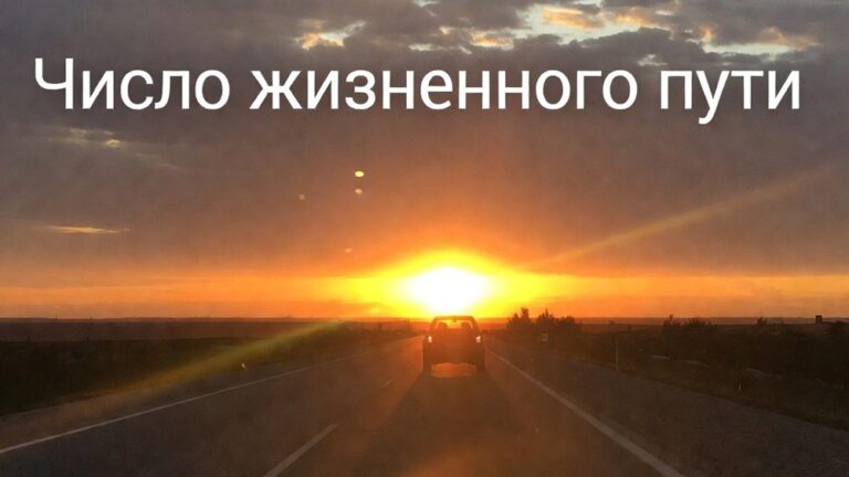 Число жизненного пути
